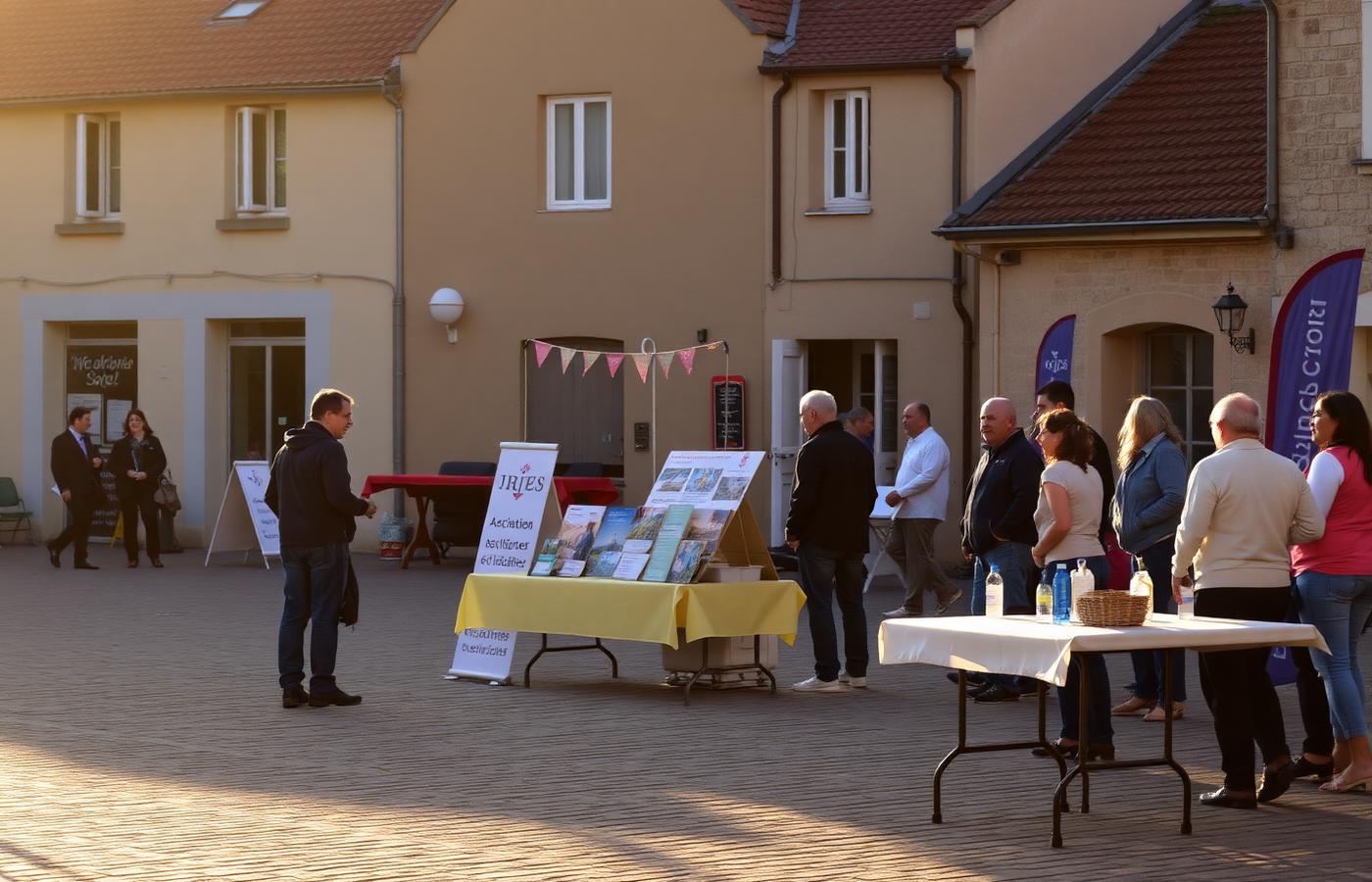 Forum des associations — rencontre avec la communauté locale.