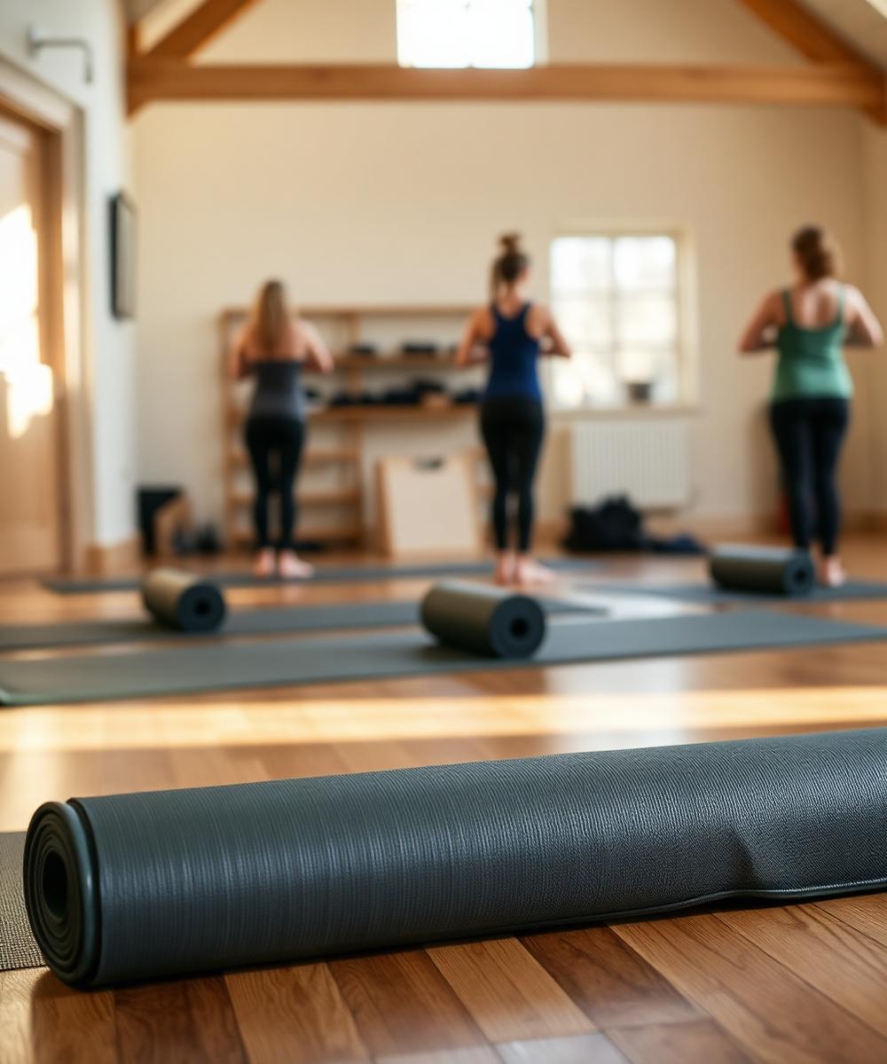 Pilates — travail en douceur du centre du corps.